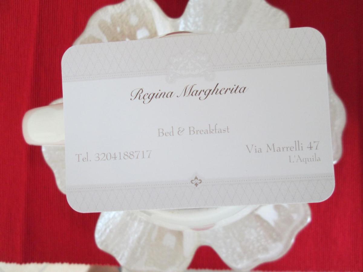 B&B Regina Margherita LʼAquila Exteriér fotografie